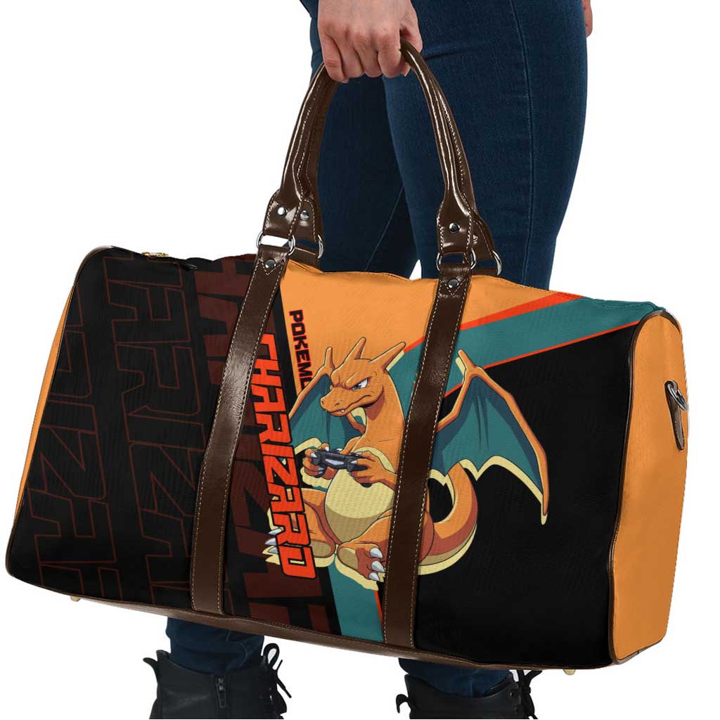 Charizard Poké Travel Bag Retro Anime Gaming Style