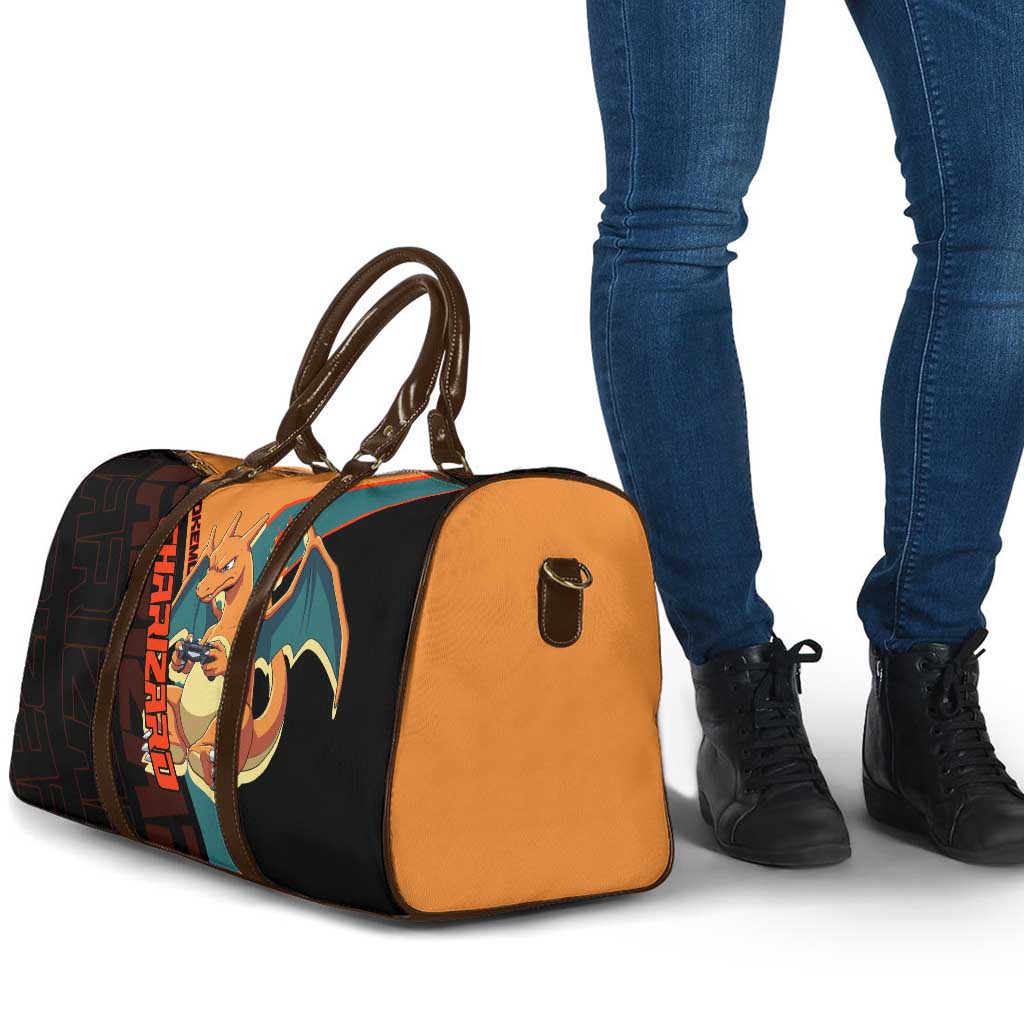 Charizard Poké Travel Bag Retro Anime Gaming Style