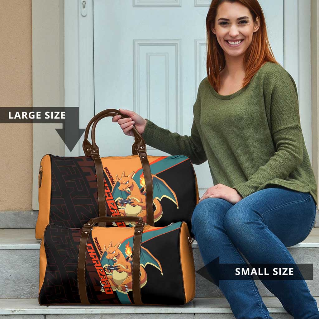 Charizard Poké Travel Bag Retro Anime Gaming Style