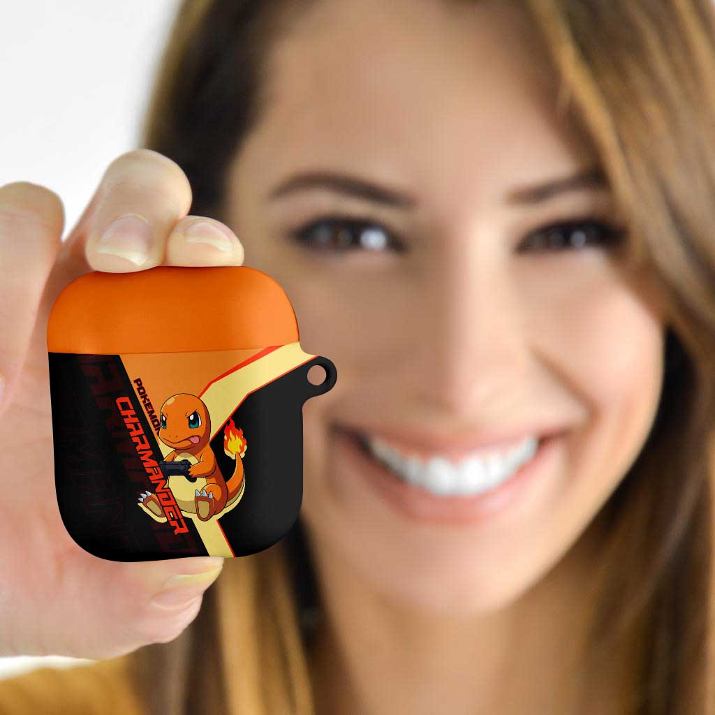 Charmander Poké AirPods Case Playful Retro Anime Style