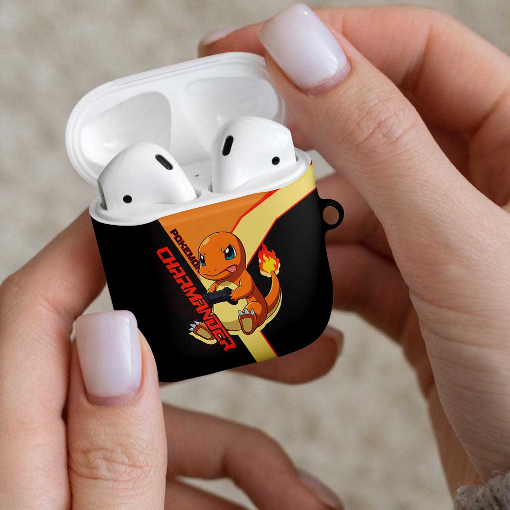 Charmander Poké AirPods Case Playful Retro Anime Style