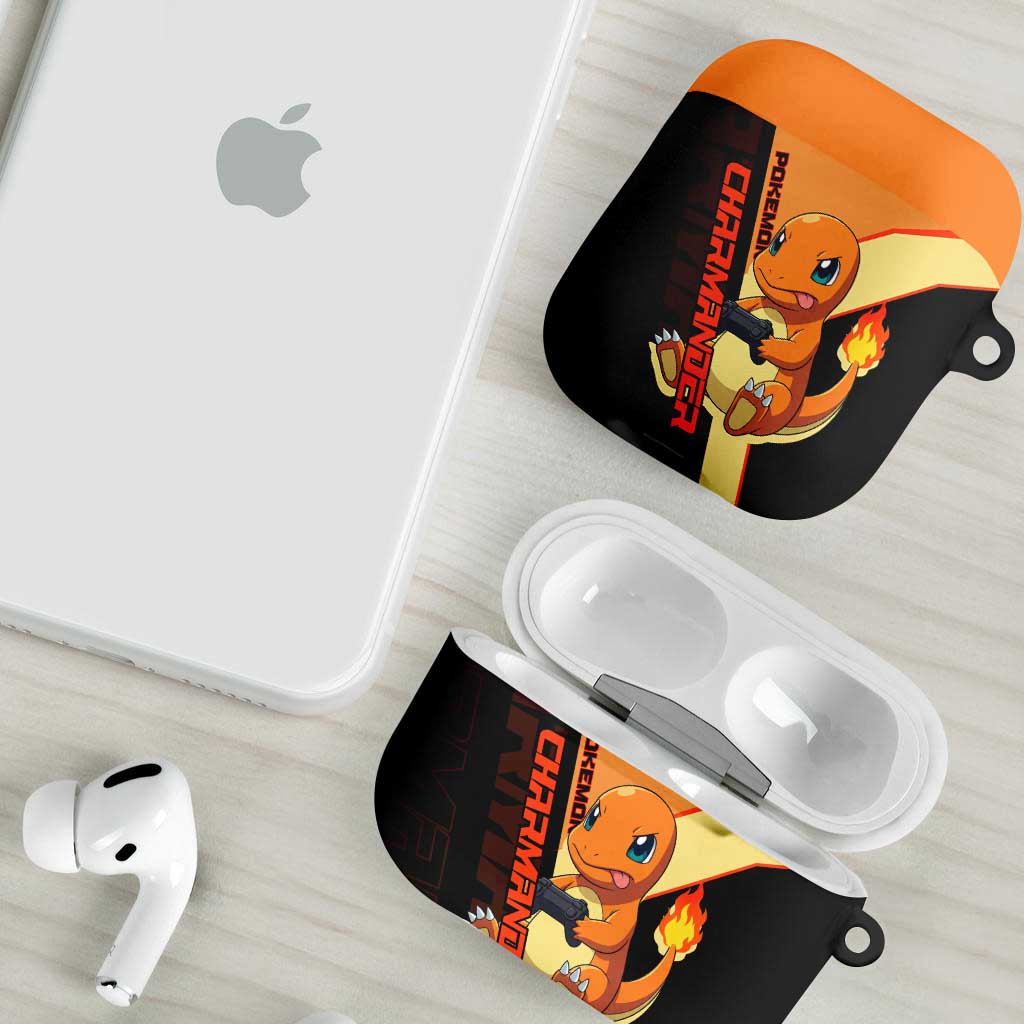 Charmander Poké AirPods Case Playful Retro Anime Style