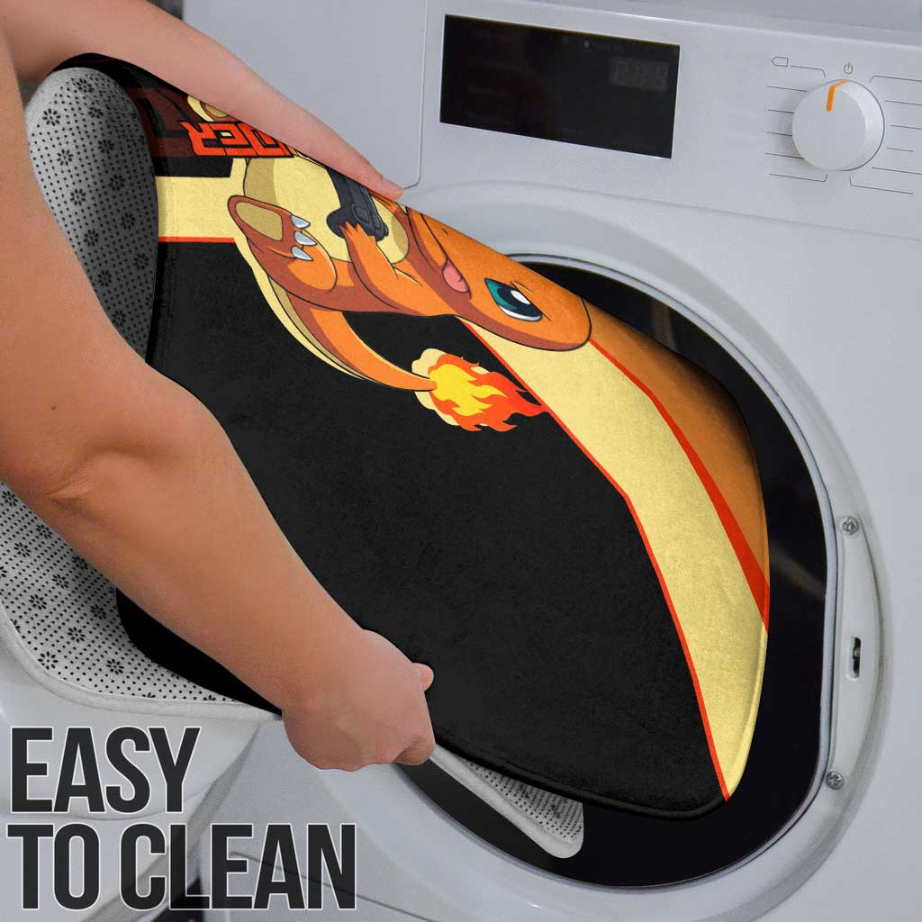 Charmander Poké Bathroom Set Playful Retro Anime Style