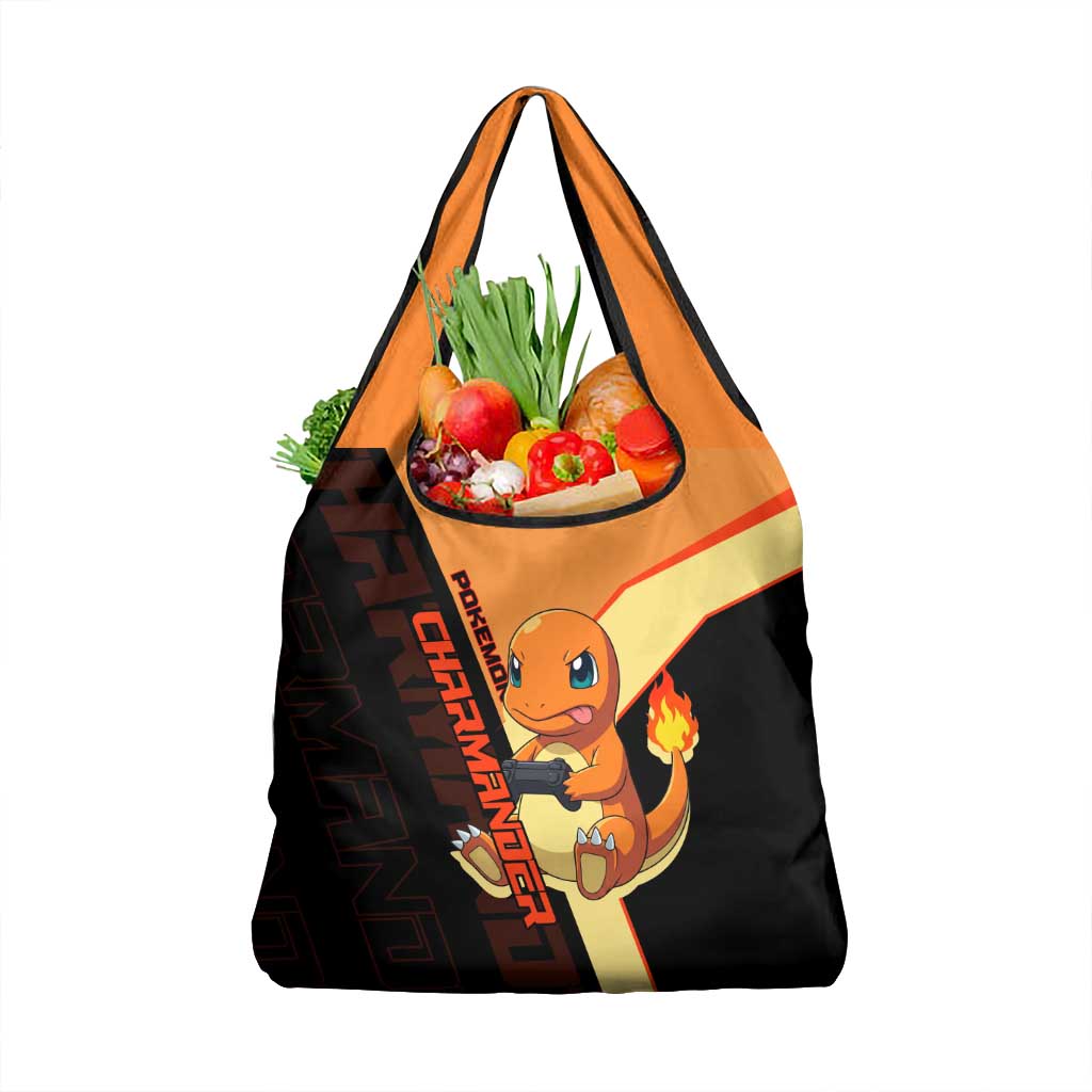 Charmander Poké Grocery Bag Playful Retro Anime Style
