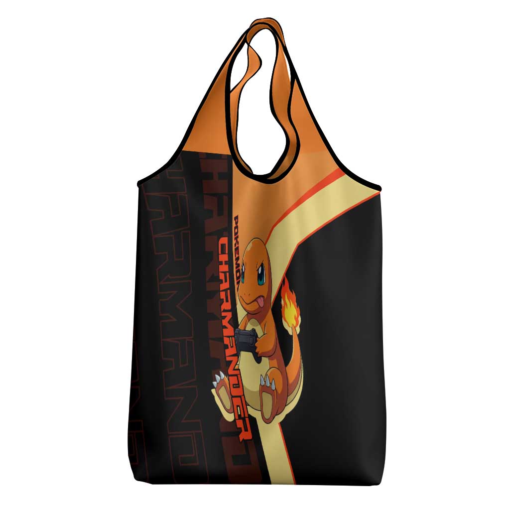 Charmander Poké Grocery Bag Playful Retro Anime Style