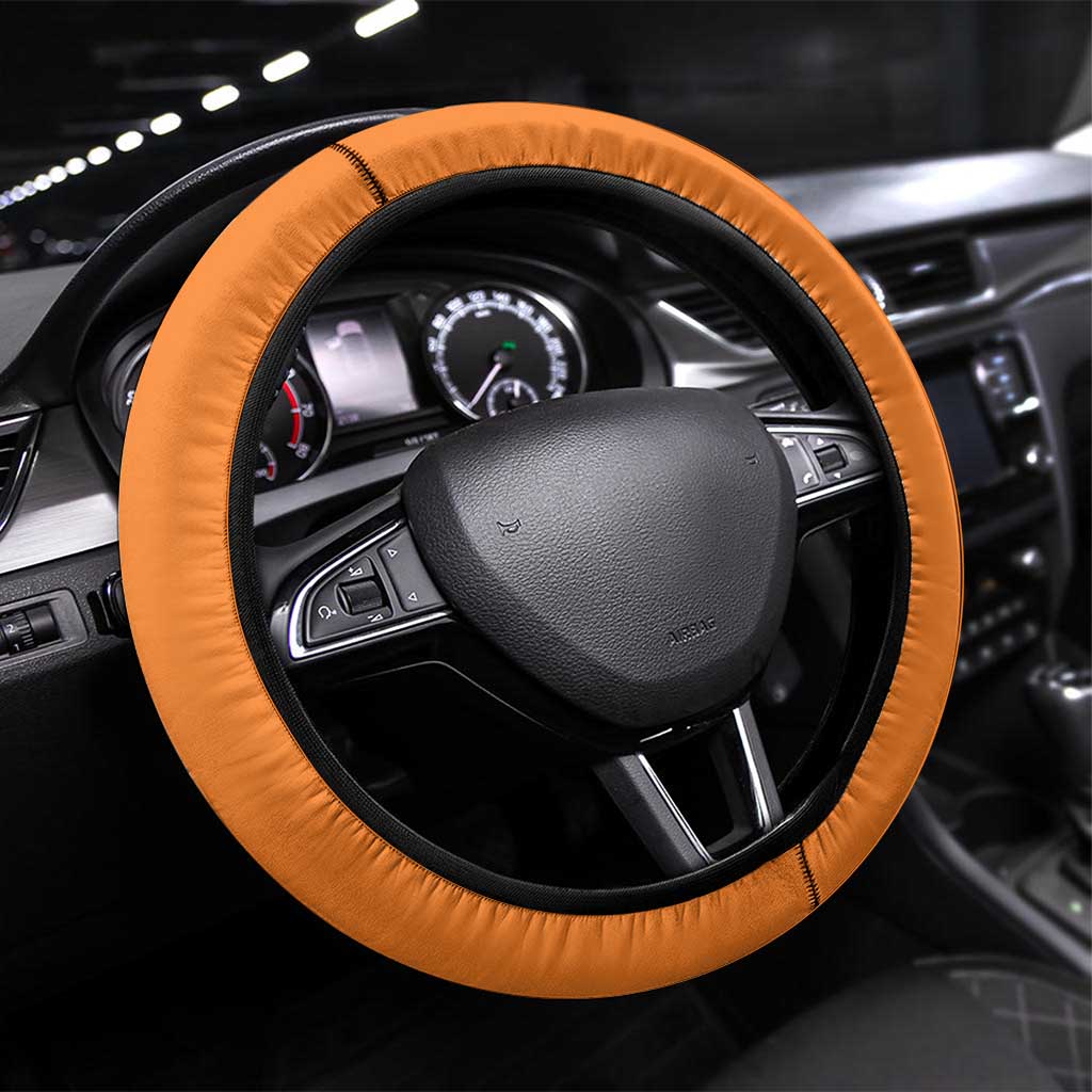 Charmander Poké Steering Wheel Cover Playful Retro Anime Style