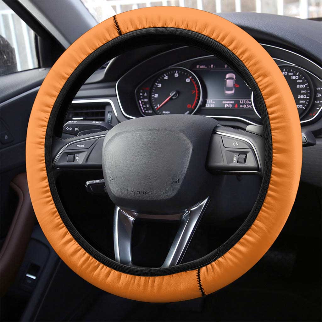 Charmander Poké Steering Wheel Cover Playful Retro Anime Style
