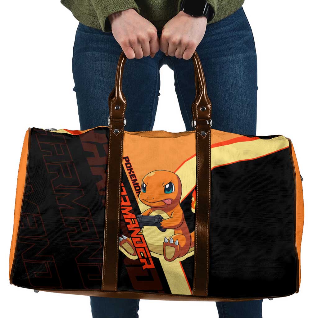 Charmander Poké Travel Bag Playful Retro Anime Style