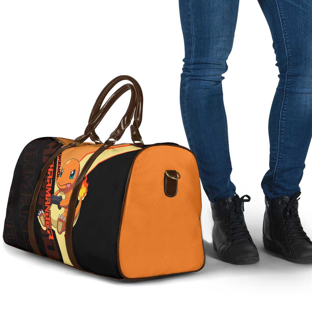 Charmander Poké Travel Bag Playful Retro Anime Style