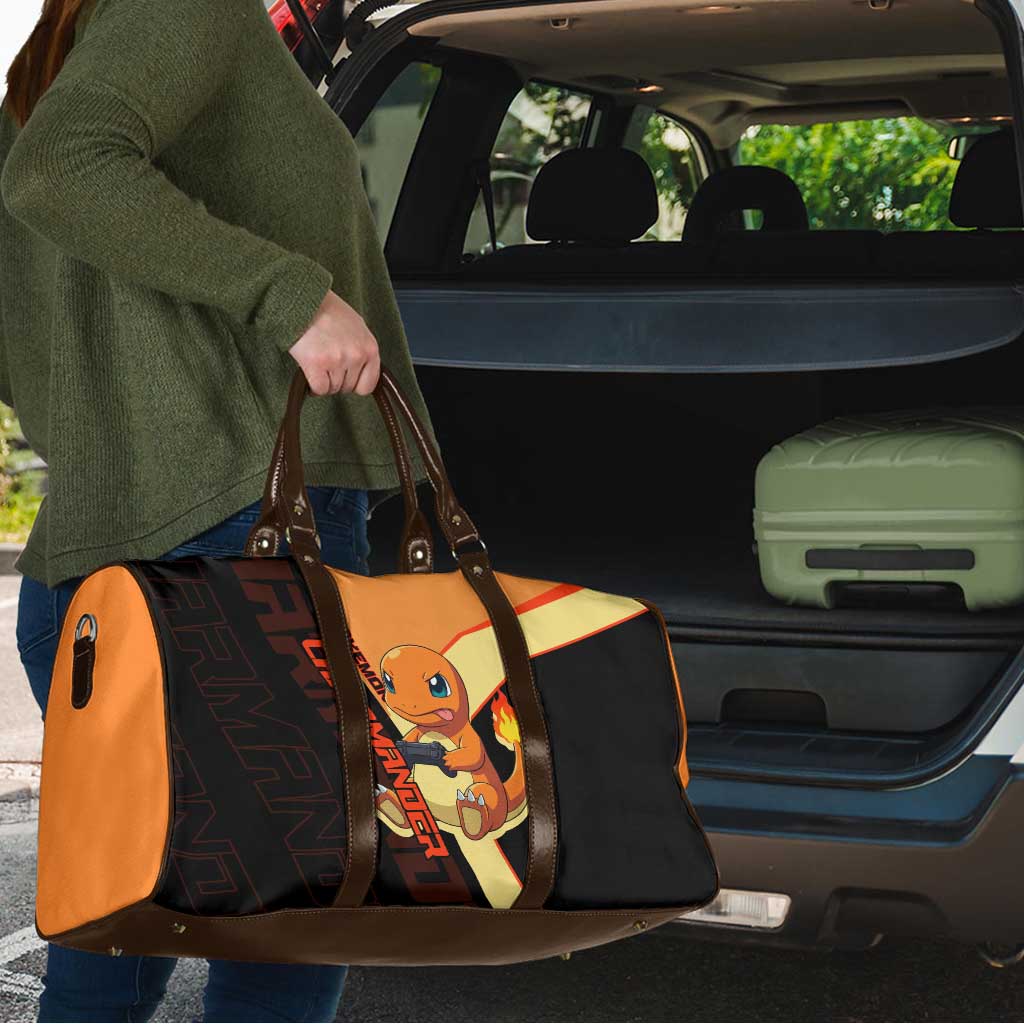 Charmander Poké Travel Bag Playful Retro Anime Style