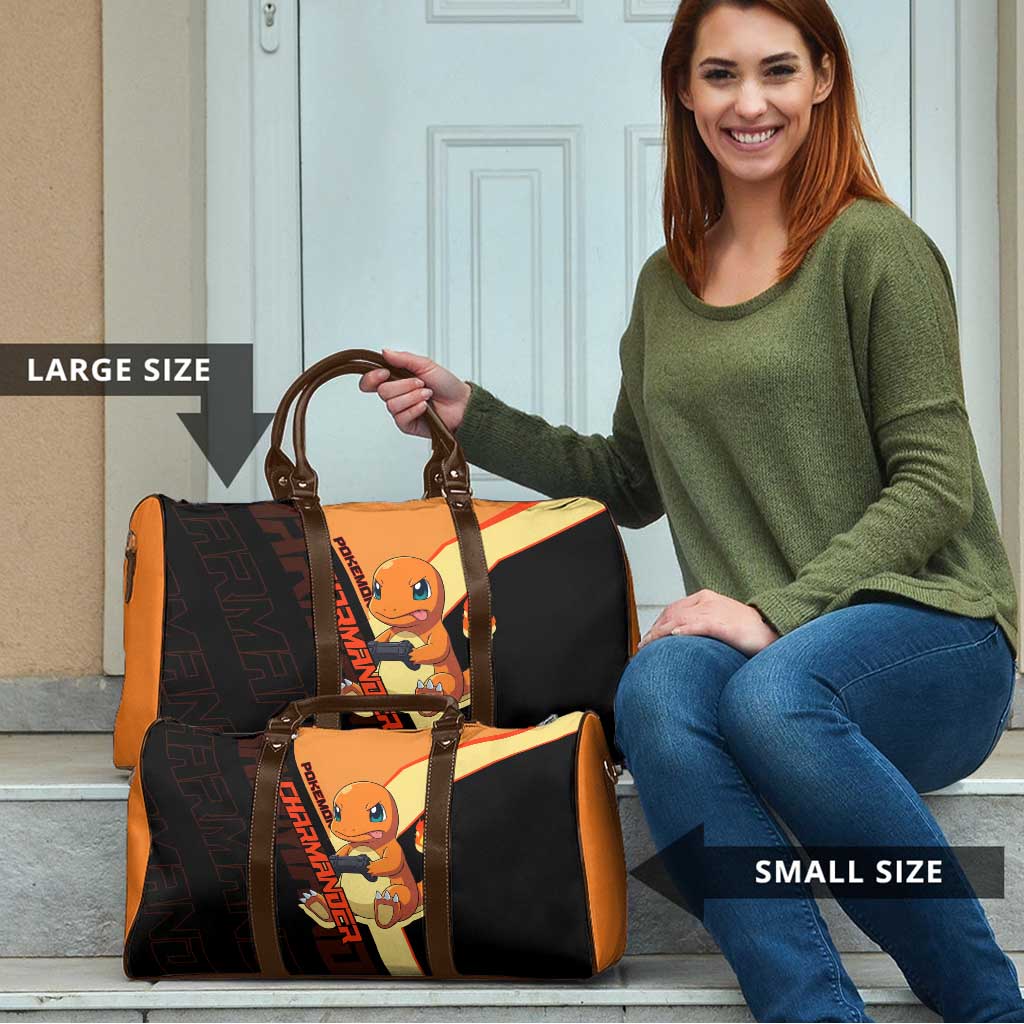 Charmander Poké Travel Bag Playful Retro Anime Style