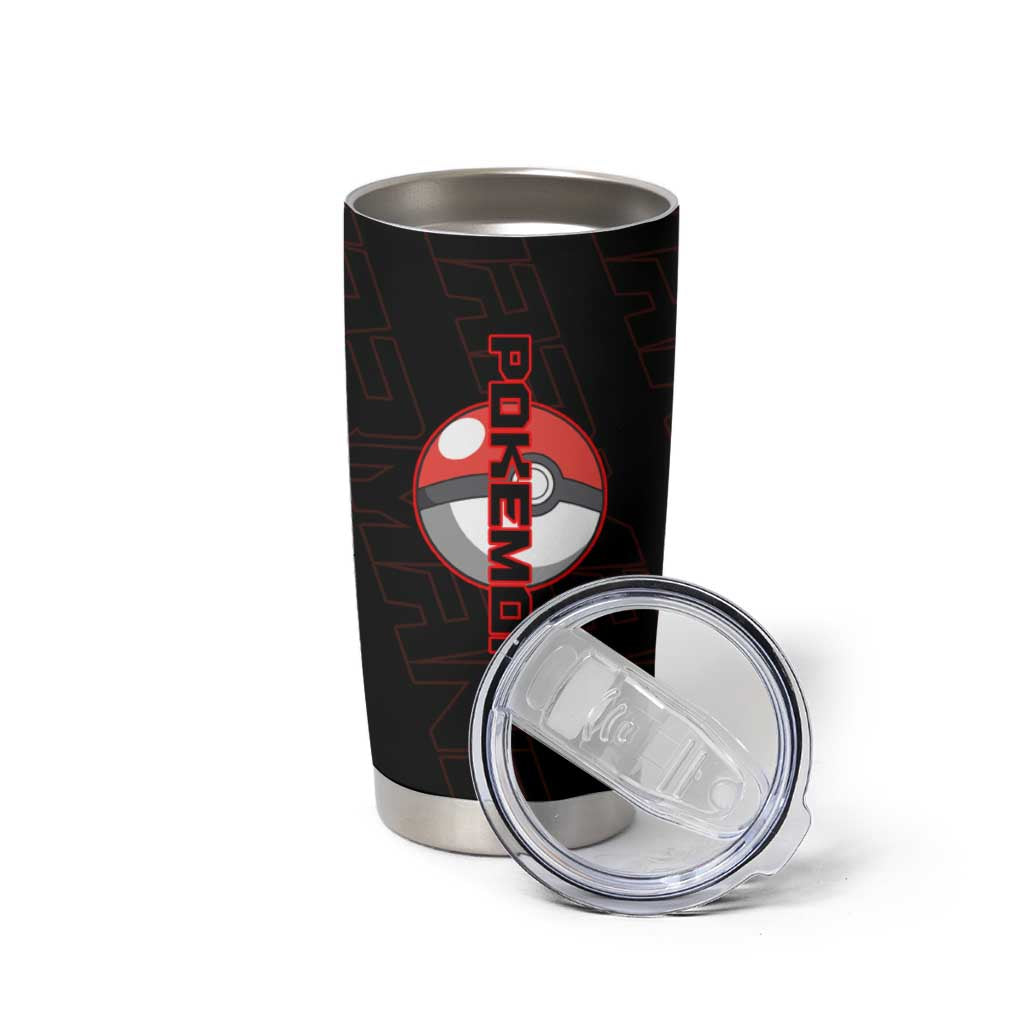 Charmander Poké Tumbler Cup Playful Retro Anime Style