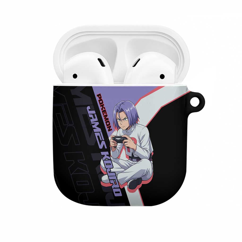 James Kojiro Poké AirPods Case Classic Villain Anime Style