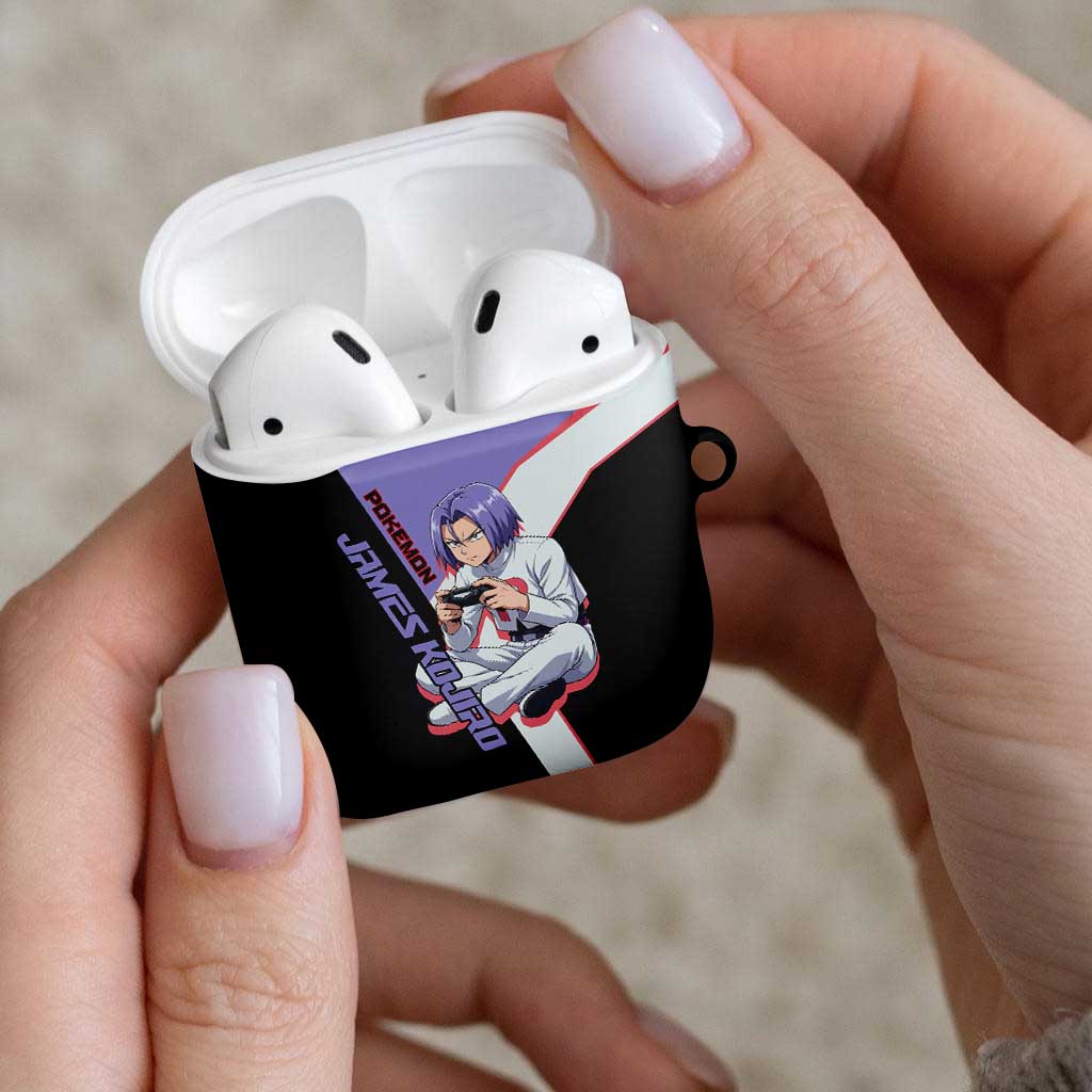 James Kojiro Poké AirPods Case Classic Villain Anime Style