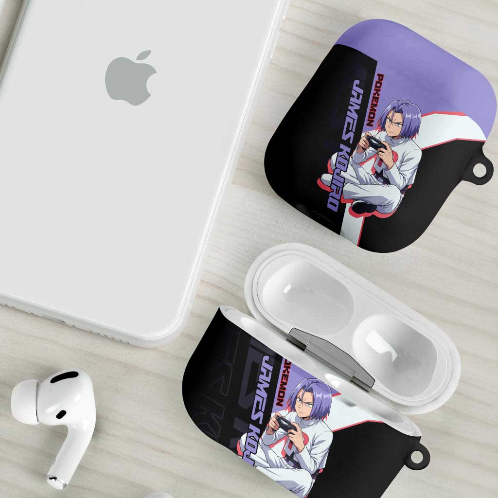 James Kojiro Poké AirPods Case Classic Villain Anime Style