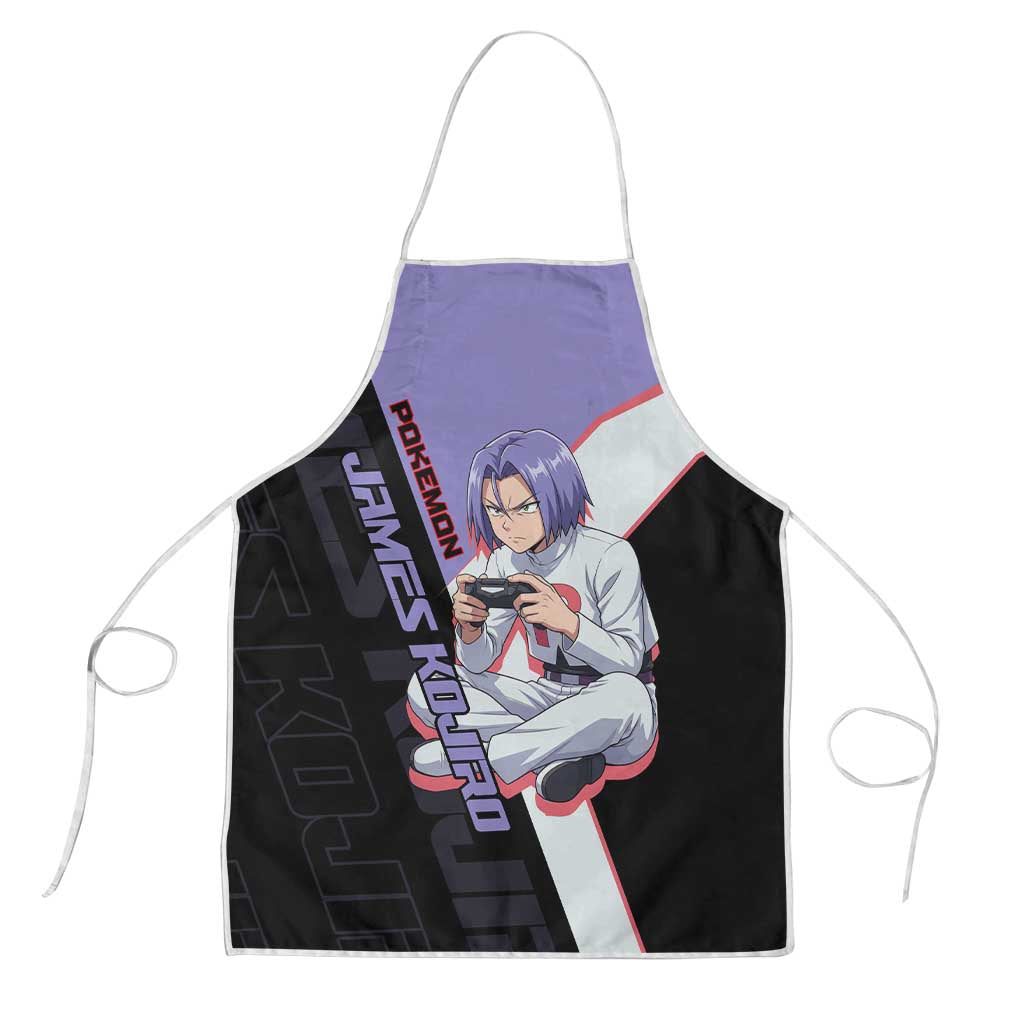 James Kojiro Poké Apron Classic Villain Anime Style