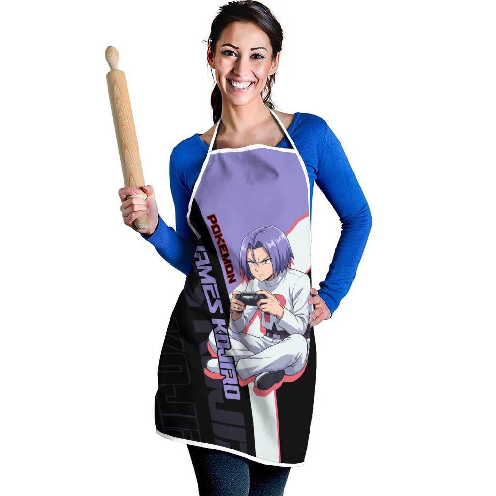 James Kojiro Poké Apron Classic Villain Anime Style