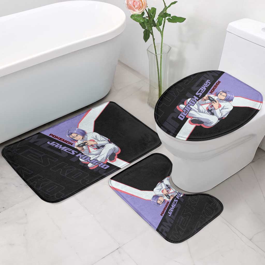 James Kojiro Poké Bathroom Set Classic Villain Anime Style