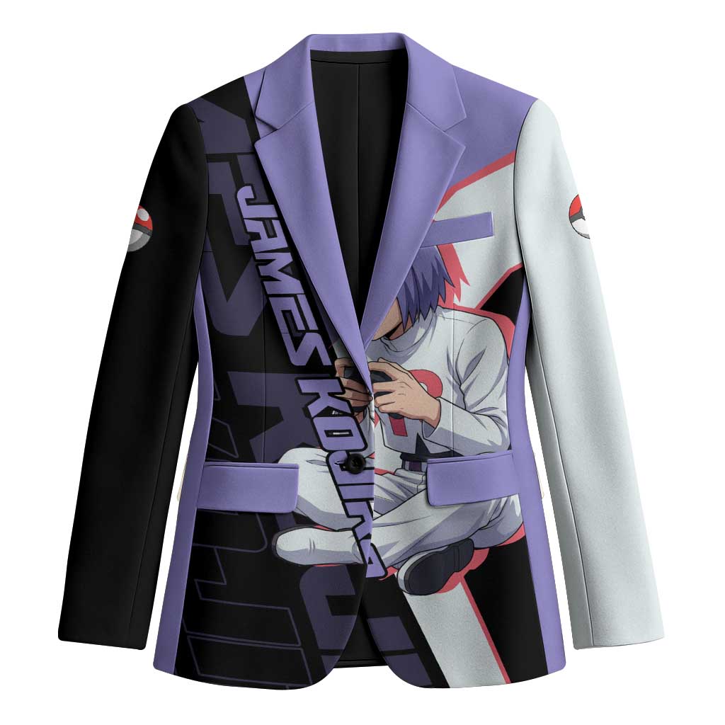 James Kojiro Poké Blazer Classic Villain Anime Style