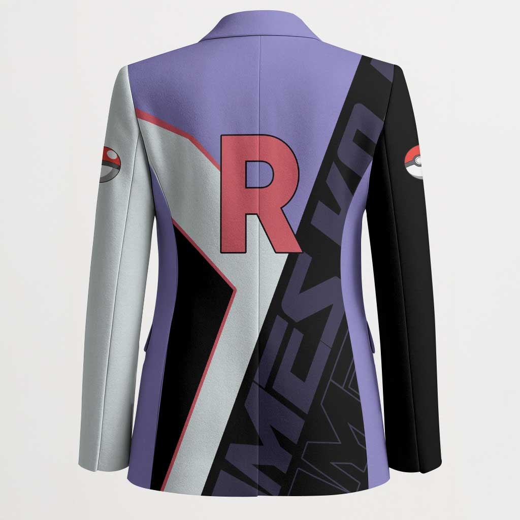 James Kojiro Poké Blazer Classic Villain Anime Style