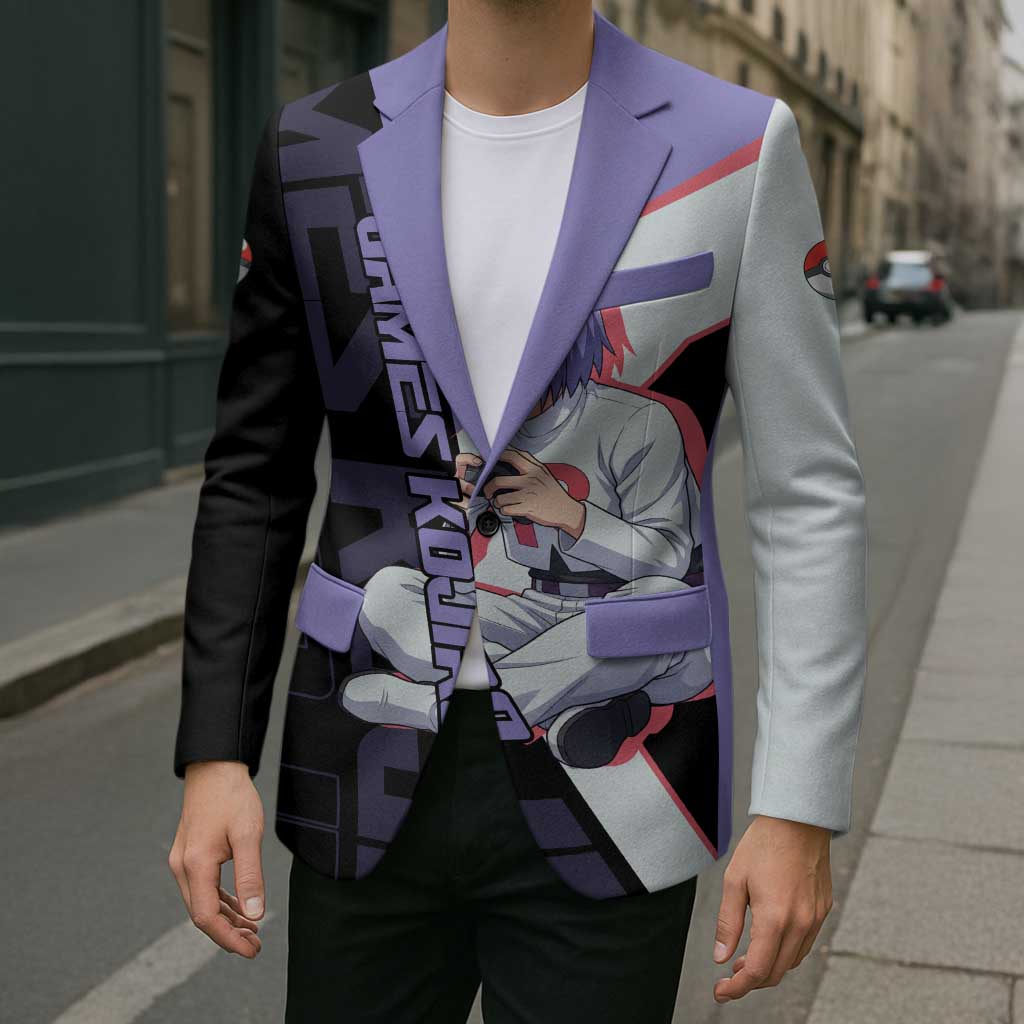 James Kojiro Poké Blazer Classic Villain Anime Style