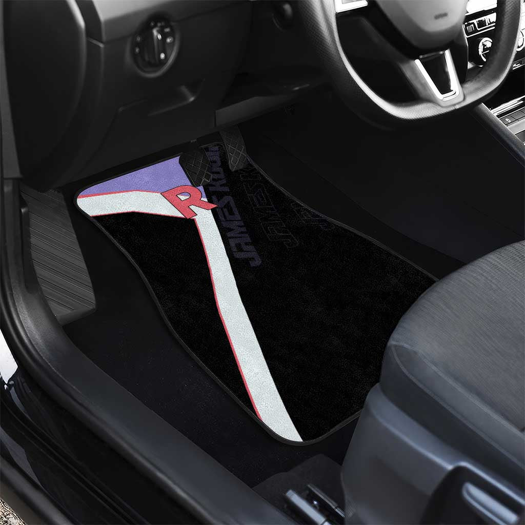 James Kojiro Poké Car Mats Classic Villain Anime Style