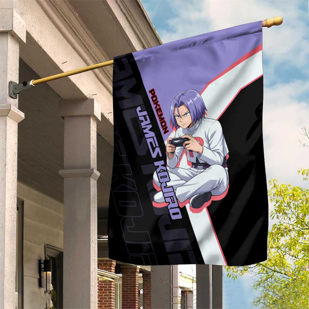 James Kojiro Poké Garden Flag Classic Villain Anime Style