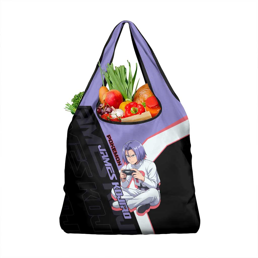 James Kojiro Poké Grocery Bag Classic Villain Anime Style