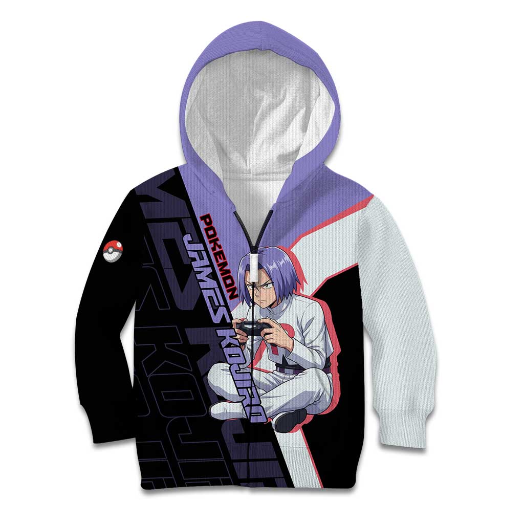 James Kojiro Poké Kid Hoodie Classic Villain Anime Style