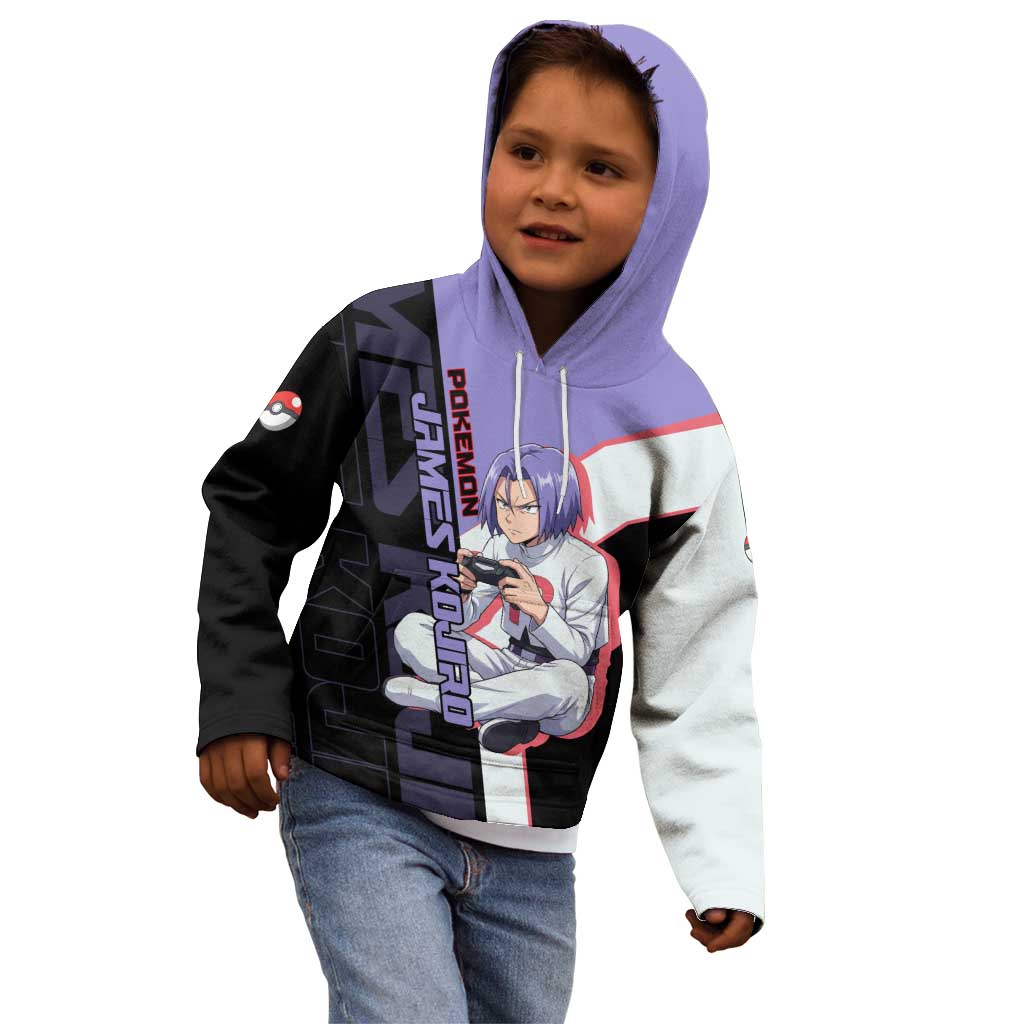 James Kojiro Poké Kid Hoodie Classic Villain Anime Style