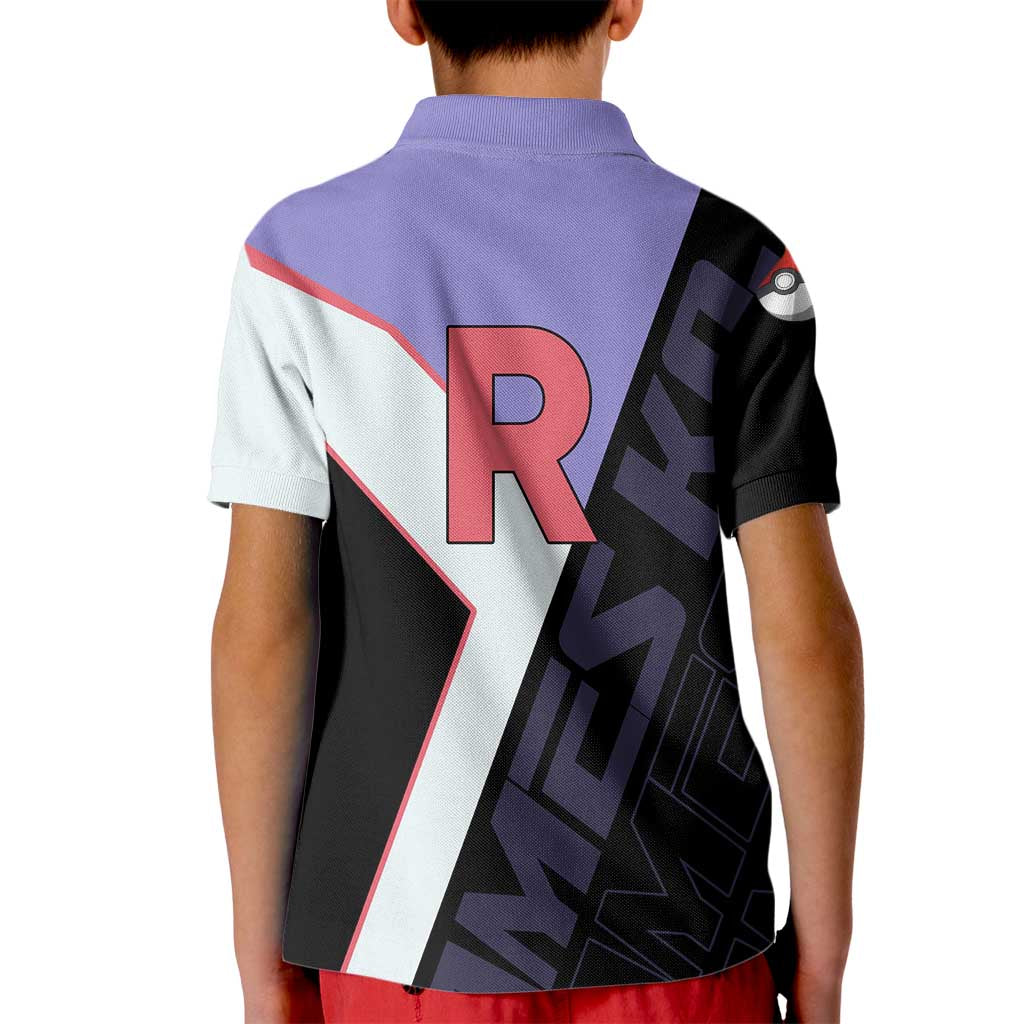 James Kojiro Poké Kid Polo Shirt Classic Villain Anime Style