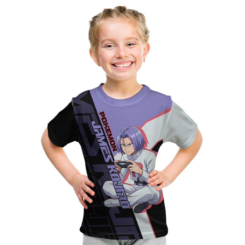 James Kojiro Poké Kid T Shirt Classic Villain Anime Style