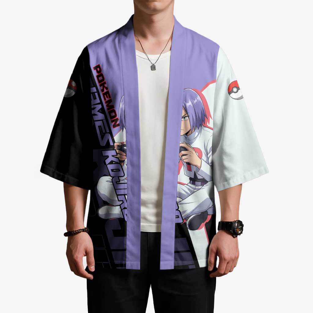 James Kojiro Poké Kimono Classic Villain Anime Style