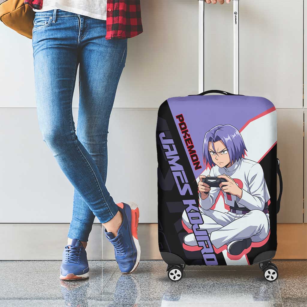 James Kojiro Poké Luggage Cover Classic Villain Anime Style