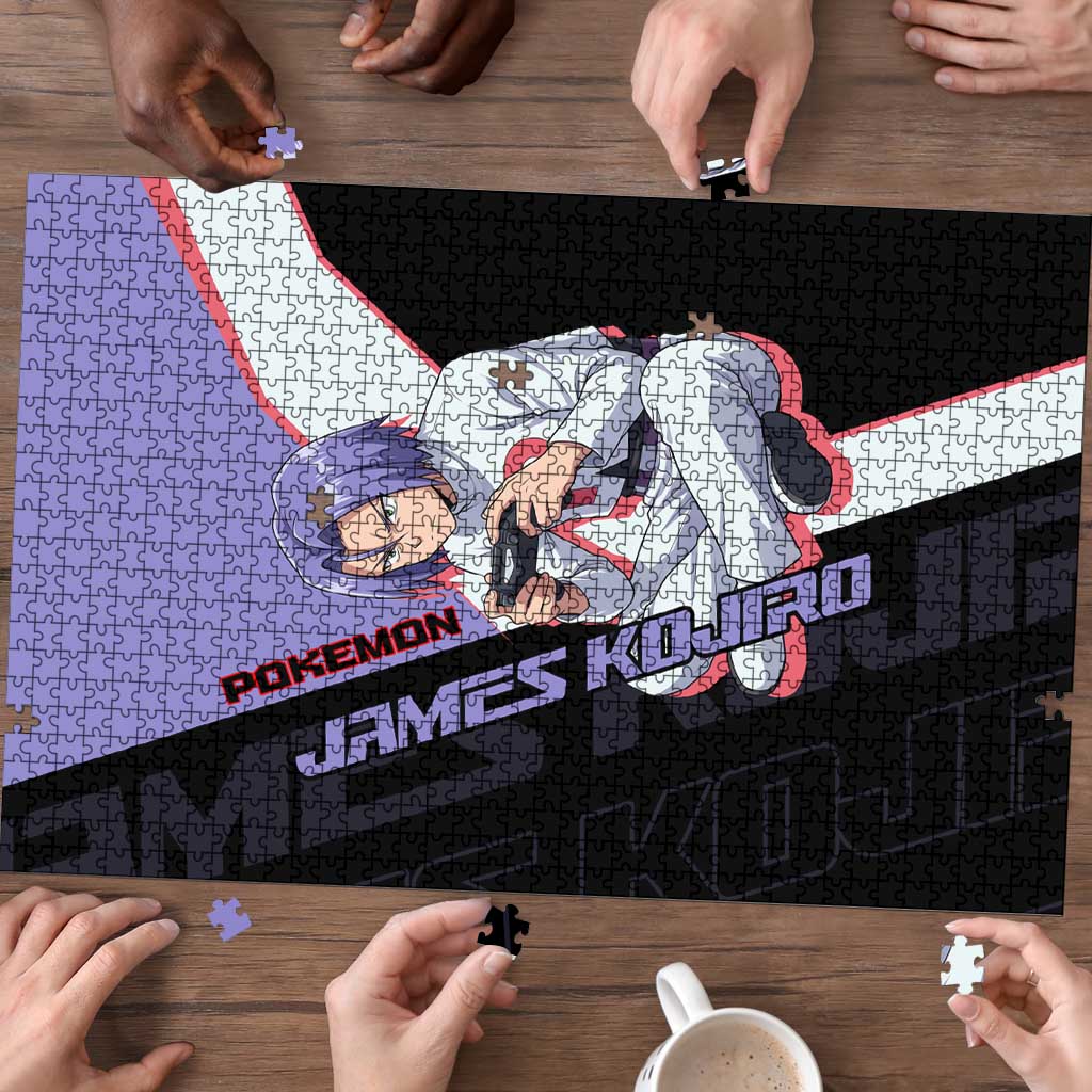 James Kojiro Poké Puzzle Classic Villain Anime Style