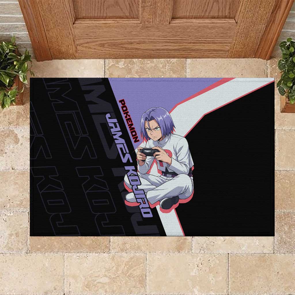James Kojiro Poké Rubber Doormat Classic Villain Anime Style