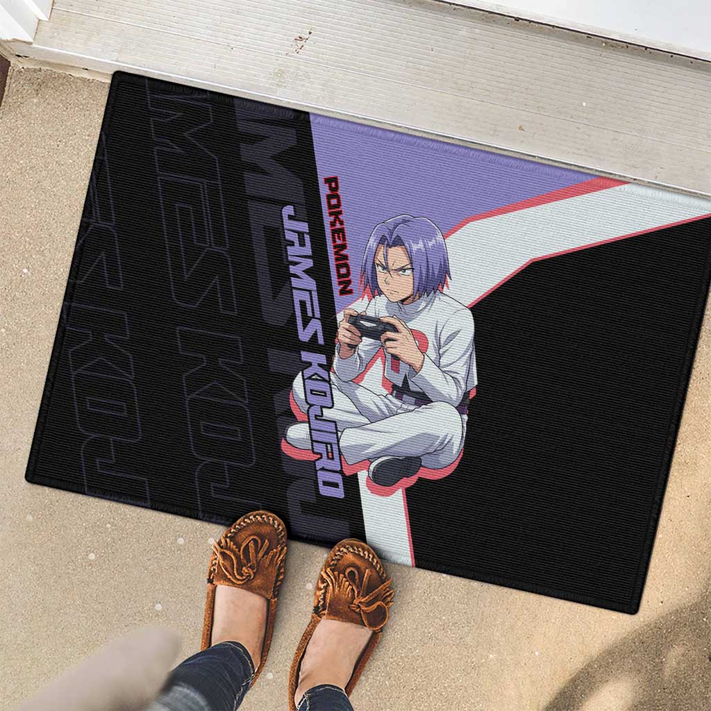 James Kojiro Poké Rubber Doormat Classic Villain Anime Style