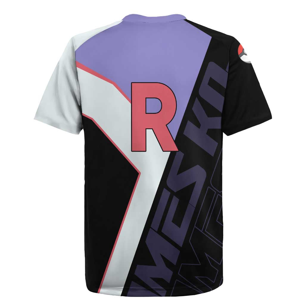James Kojiro Poké Rugby Jersey Classic Villain Anime Style