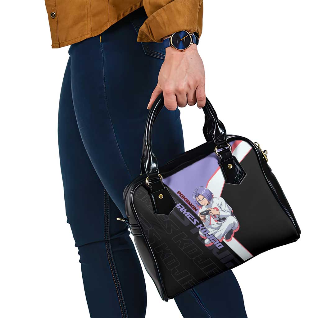 James Kojiro Poké Shoulder Handbag Classic Villain Anime Style