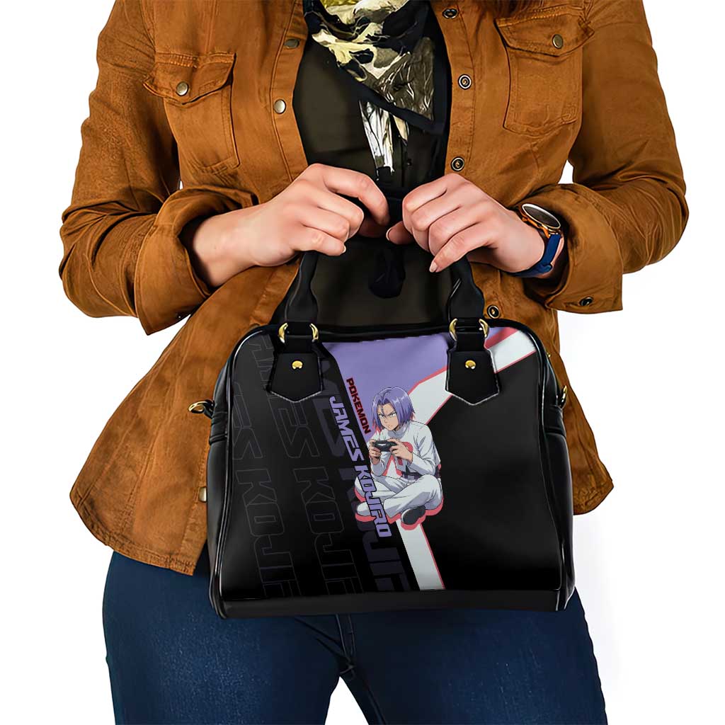 James Kojiro Poké Shoulder Handbag Classic Villain Anime Style
