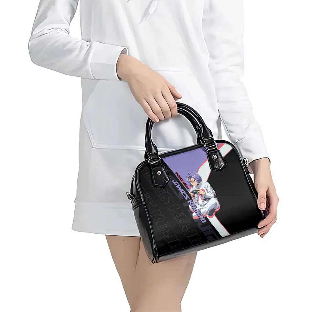 James Kojiro Poké Shoulder Handbag Classic Villain Anime Style