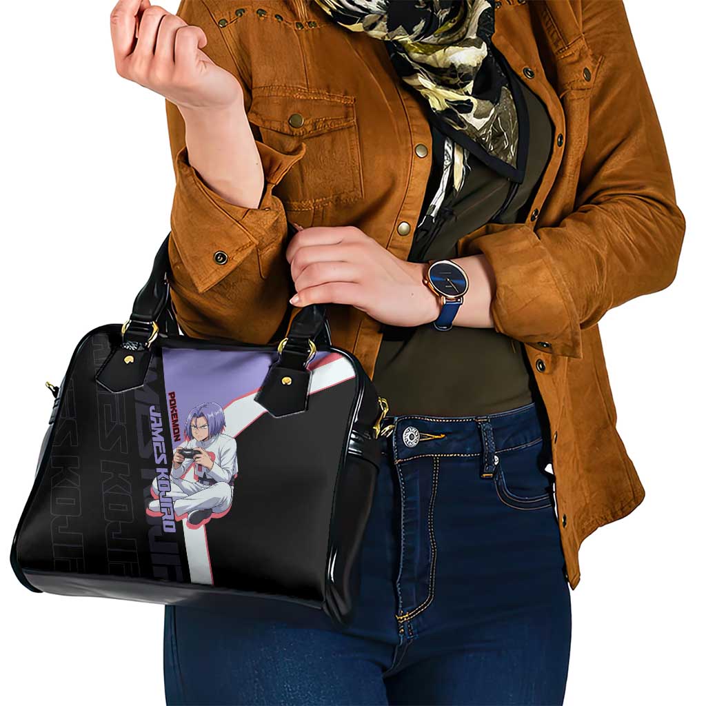 James Kojiro Poké Shoulder Handbag Classic Villain Anime Style