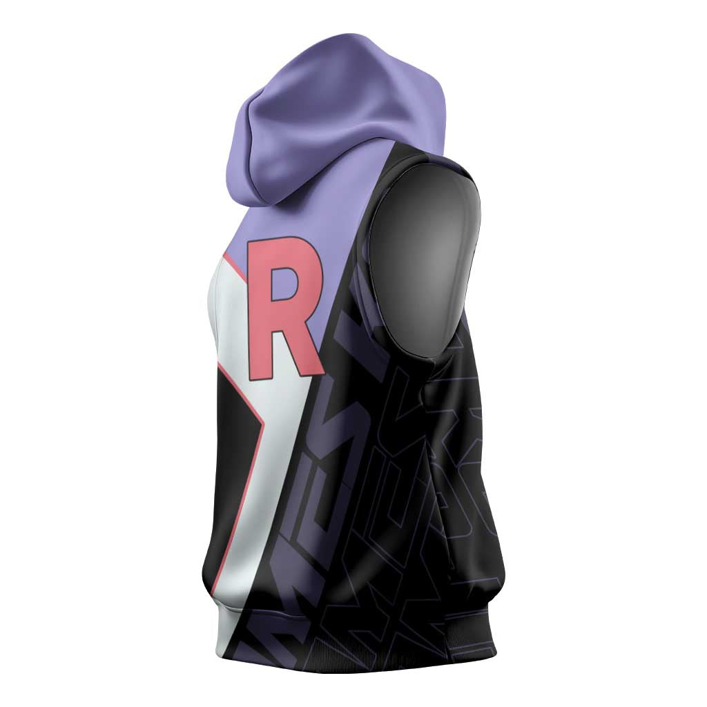James Kojiro Poké Sleeveless Hoodie Classic Villain Anime Style