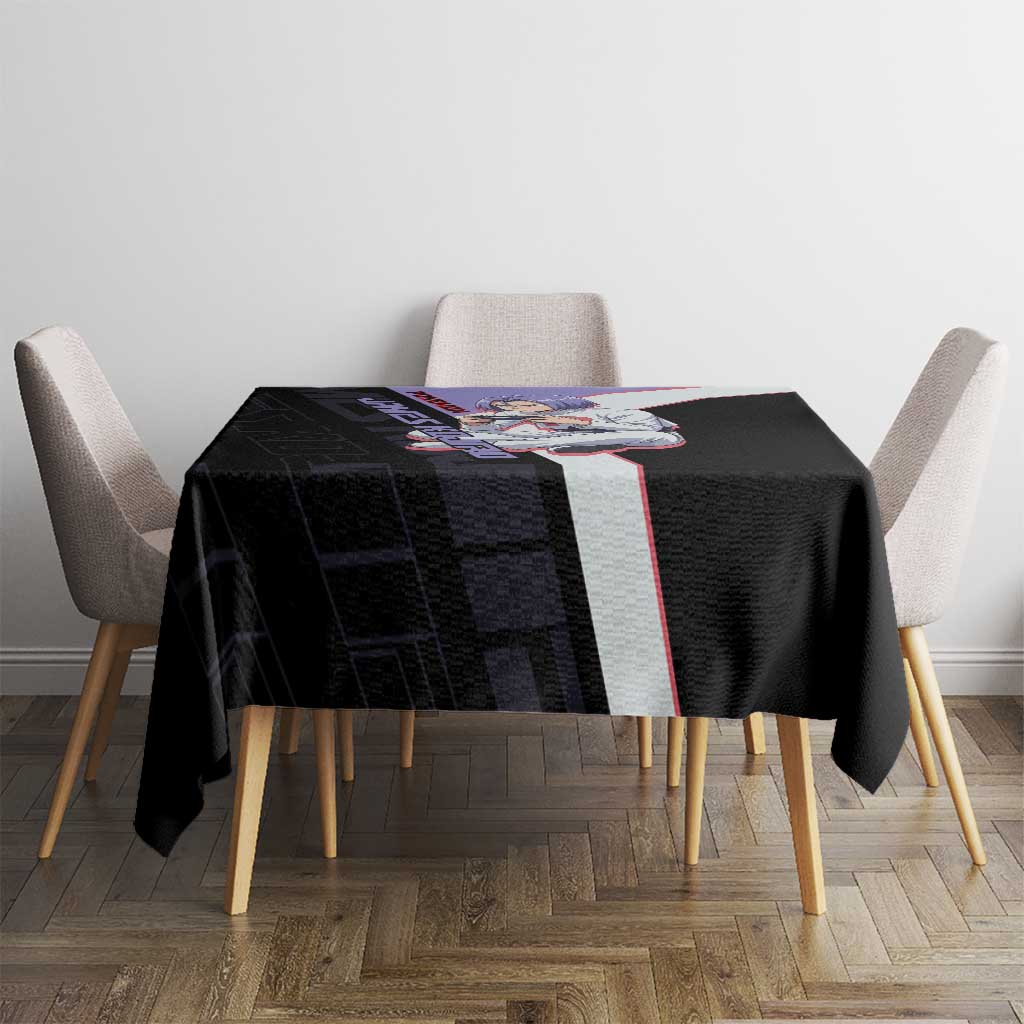 James Kojiro Poké Tablecloth Classic Villain Anime Style