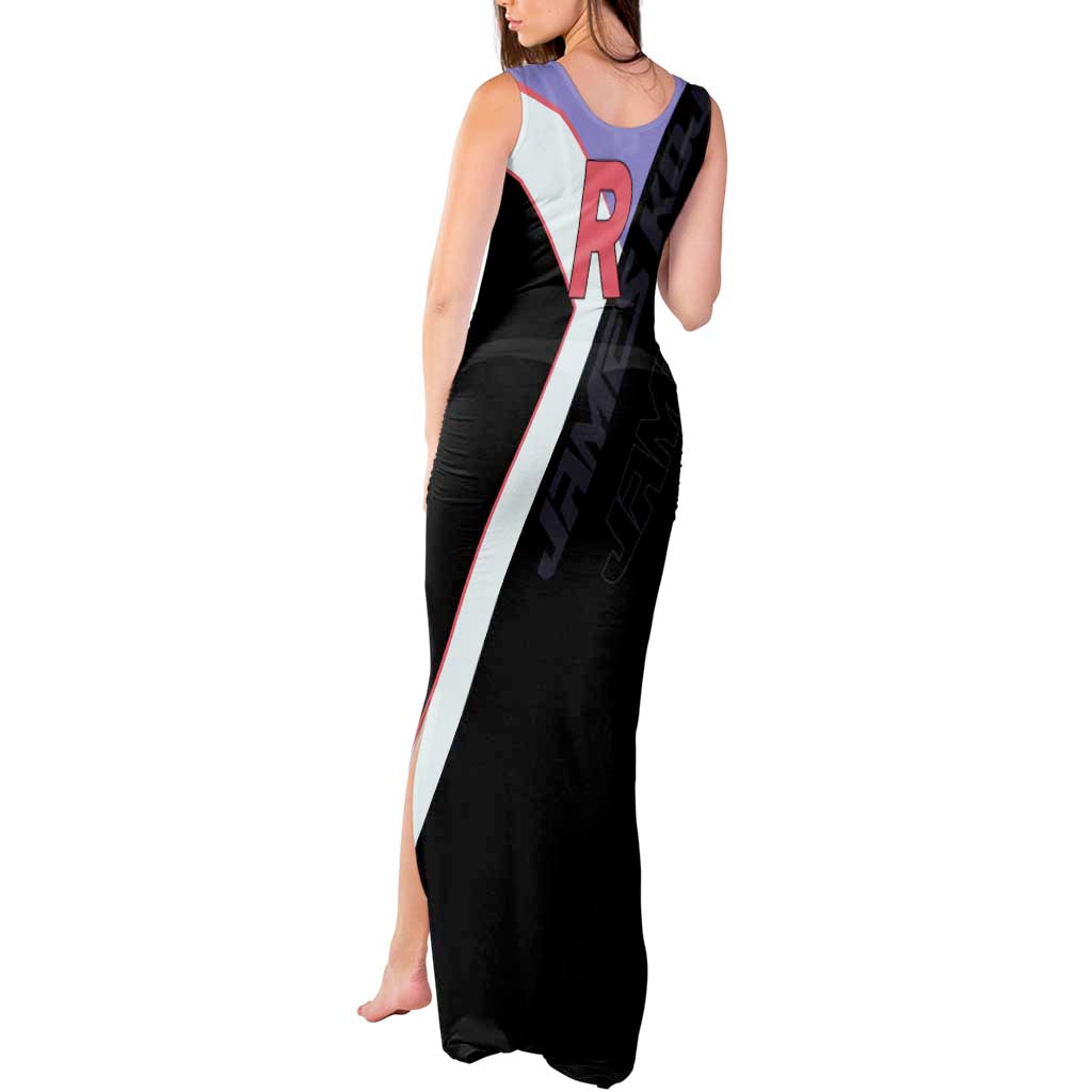 James Kojiro Poké Tank Maxi Dress Classic Villain Anime Style
