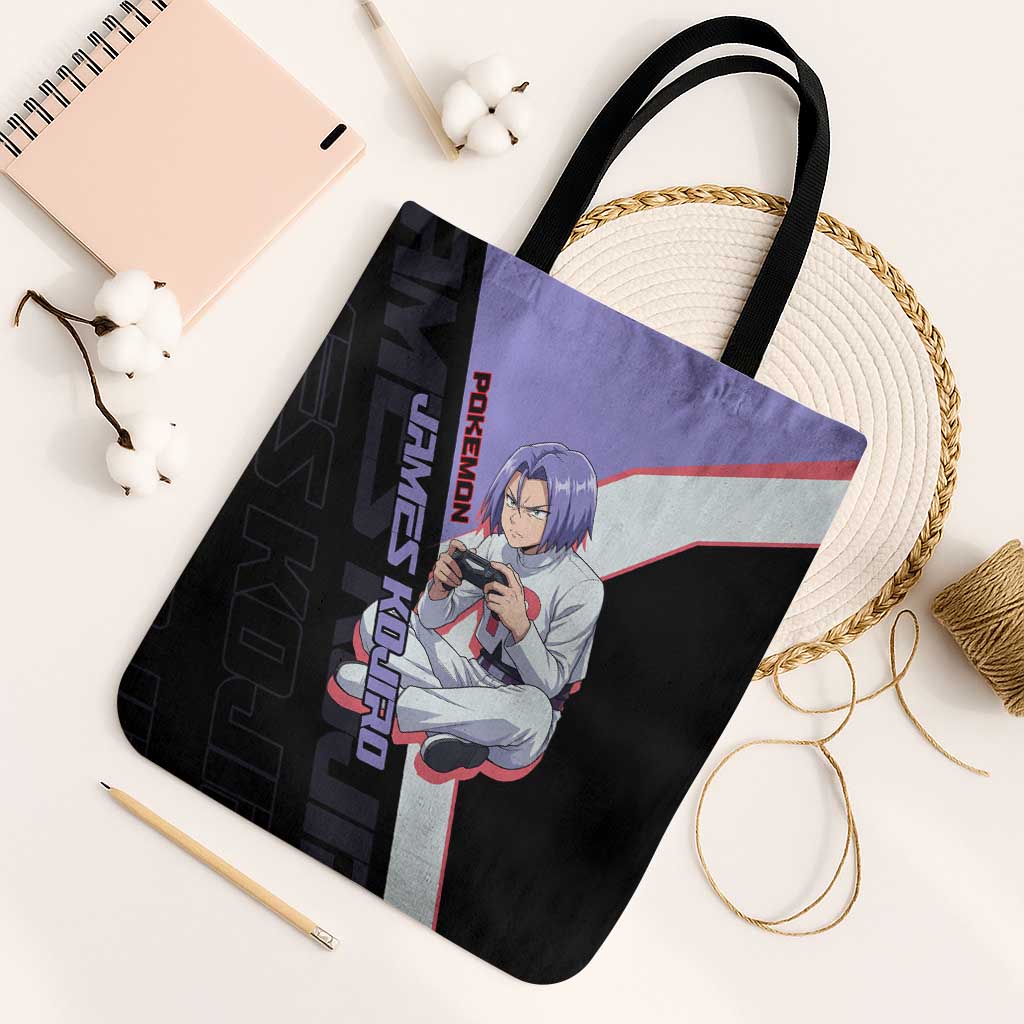 James Kojiro Poké Tote Bag Classic Villain Anime Style