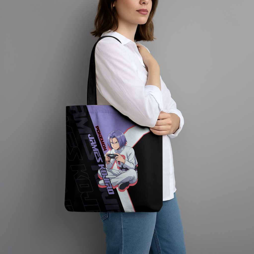 James Kojiro Poké Tote Bag Classic Villain Anime Style