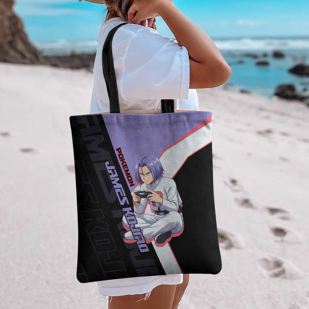 James Kojiro Poké Tote Bag Classic Villain Anime Style