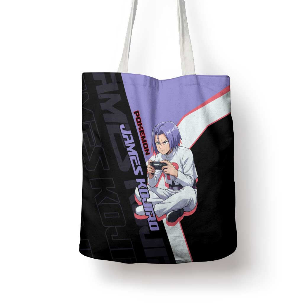 James Kojiro Poké Tote Bag Classic Villain Anime Style