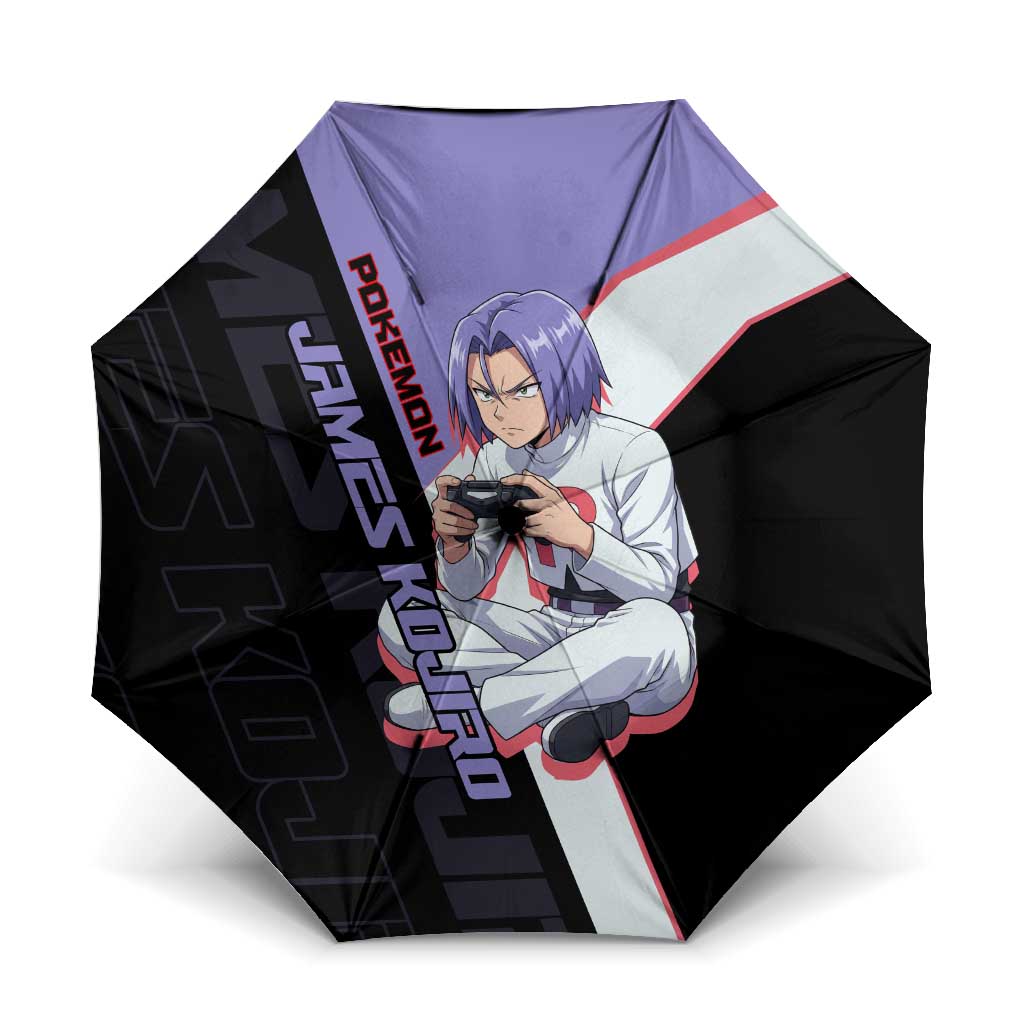 James Kojiro Poké Umbrella Classic Villain Anime Style